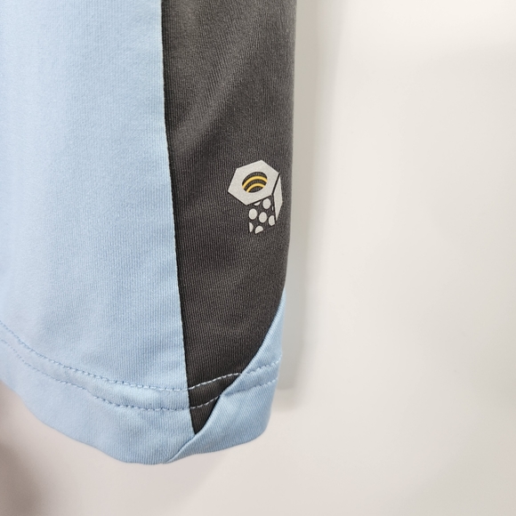 Mountain Hardware Blue Strappy Criss Cross Tank Top Workout - Picture 3 of 6